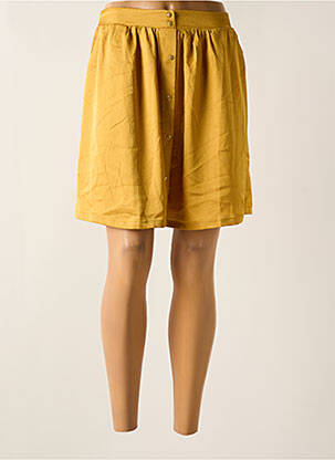 Fustă scurtă galben GRACE & MILA femeie