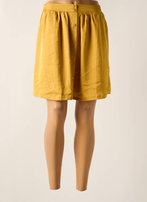 Fustă scurtă galben GRACE & MILA femeie