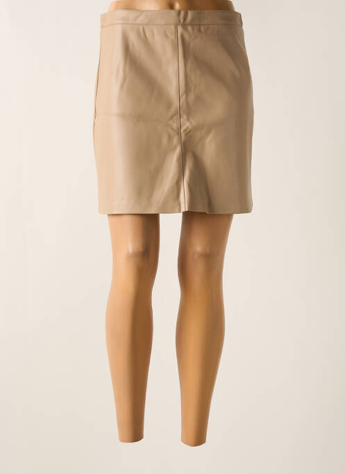 Fustă scurtă bej ARTLOVE femeie