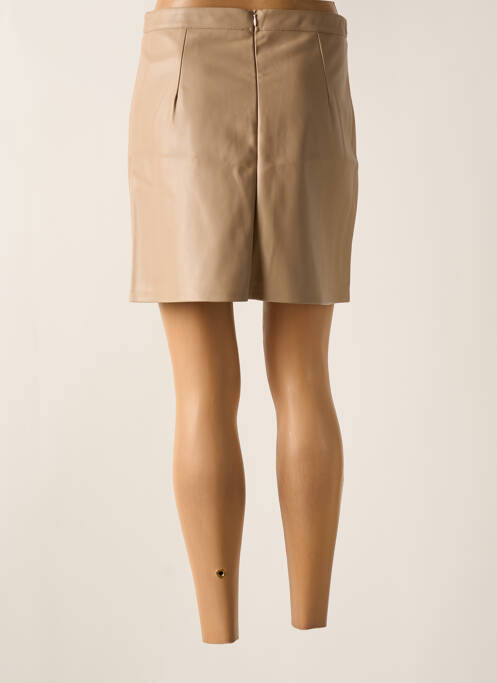 Fustă scurtă bej ARTLOVE femeie