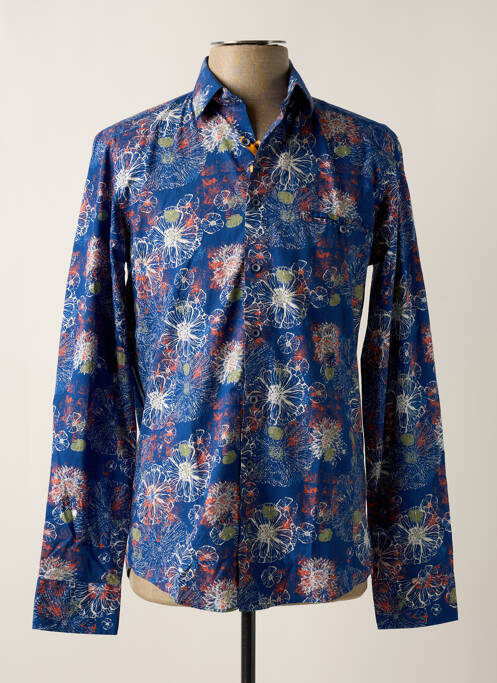 Cămașă cu mâneci lungi albastru REDMOND bărbat