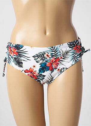 Chiloți de baie alb OLYMPIA femeie