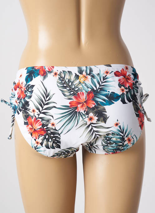 Chiloți de baie alb OLYMPIA femeie