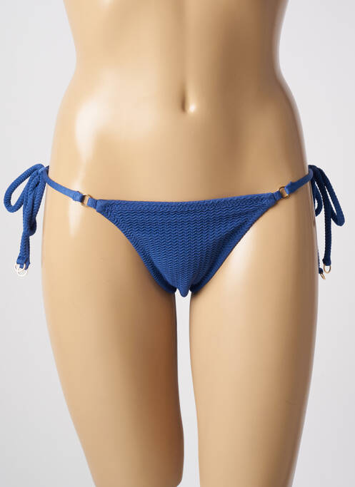 Chiloți de baie albastru SEAFOLLY femeie