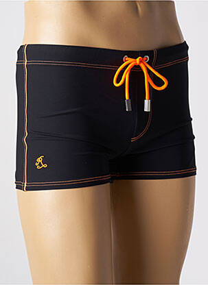 Șort de baie negru RAMATUELLE bărbat