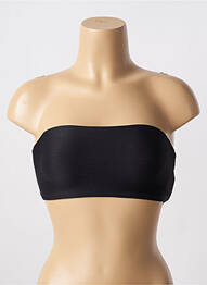 Sutien de costum de baie elasticitate top bentiță negru SEAFOLLY femme