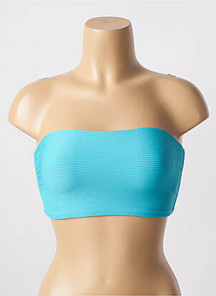 Sutien de costum de baie elasticitate top bentiță albastru SEAFOLLY femeie