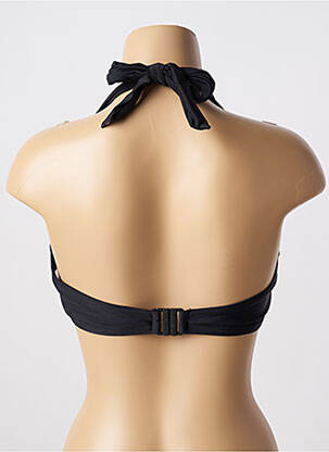 Sutien de costum de baie elasticitate sutien cupe întregi cu decolteu înalt negru CURVY KATE femeie