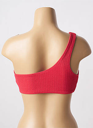 Sutien de costum de baie elasticitate top bentiță roșu SEAFOLLY femeie