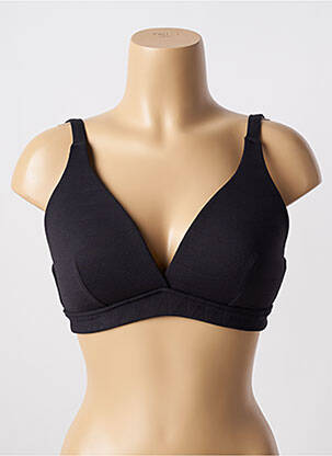 Sutien de costum de baie elasticitate top sutien modelat negru SEAFOLLY femeie