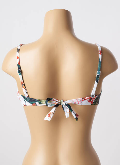 Sutien de costum de baie alb LAGON BLEU femeie