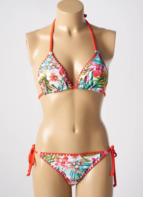 Costum de baie din două piese portocaliu LAGON BLEU femeie