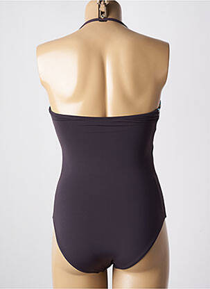 Costum de baie dintr-o singură piesă top bentiță top bentiță maro ADMAS femeie