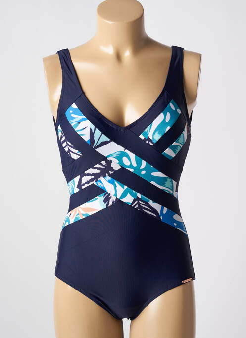 Costum de baie dintr-o singură piesă albastru YSABEL MORA femeie