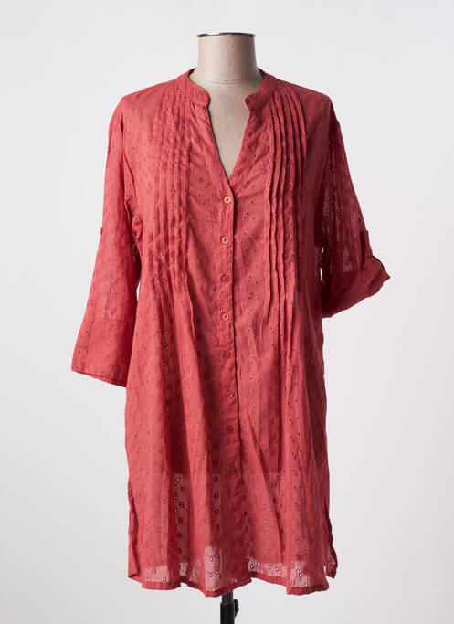 Rochie midi roșu LAGON BLEU femeie