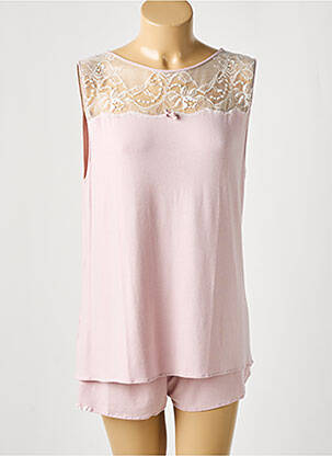 Pijama roz LINGERIE ELIZABETH femeie