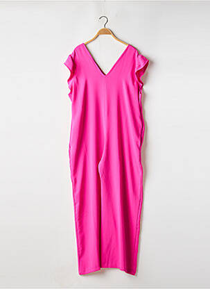 Salopetă-pantalon roz TENDANCE UNIQUE femeie