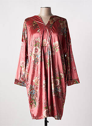 Rochie midi roz TENDANCE UNIQUE femeie