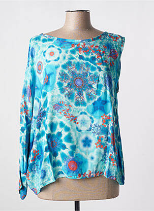 Bluză albastru TENDANCE UNIQUE femeie