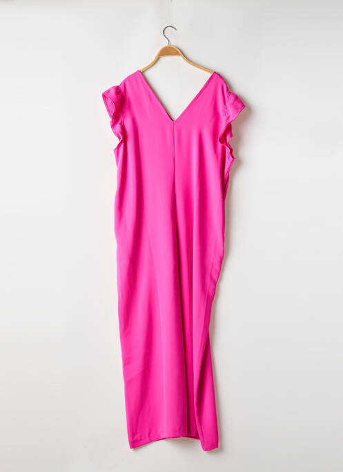 Salopetă-pantalon roz TENDANCE UNIQUE femeie