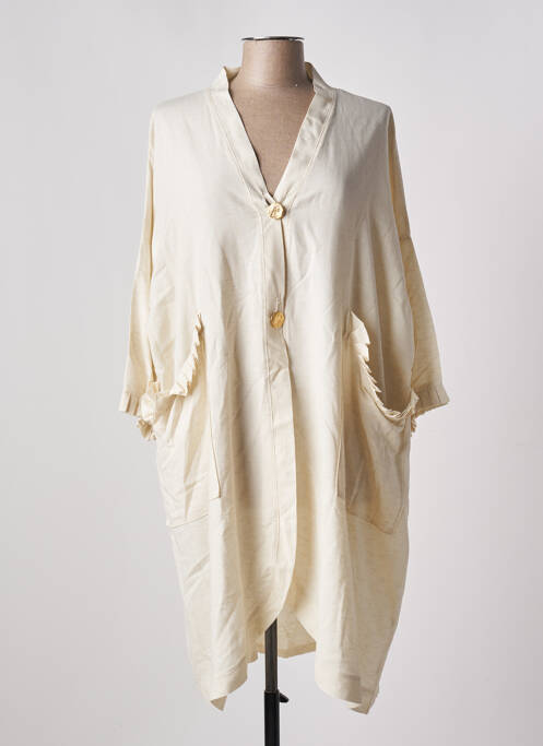 Jachete casual bej TENDANCE UNIQUE femeie