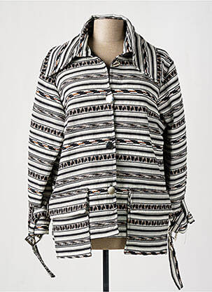 Jachete casual croială dreaptă negru TENDANCE UNIQUE femeie