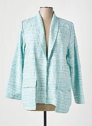 Sacou albastru TENDANCE UNIQUE femeie