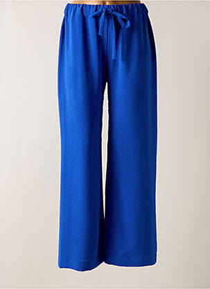 Pantalon drept albastru TENDANCE UNIQUE femeie