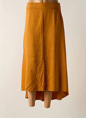 Fustă midi galben TENDANCE UNIQUE femeie