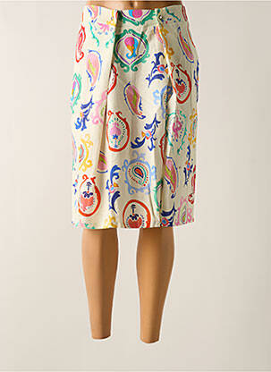 Fustă midi alb TENDANCE UNIQUE femeie