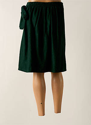 Fustă midi croială dreaptă verde TENDANCE UNIQUE femeie