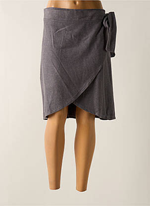 Fustă midi gri TENDANCE UNIQUE femeie