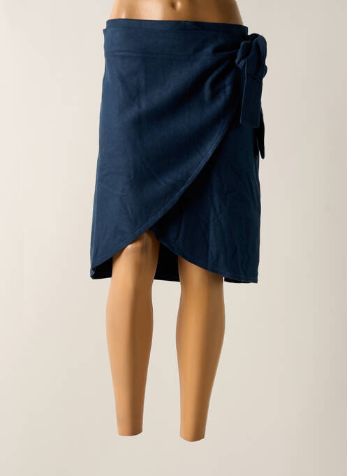 Fustă midi albastru TENDANCE UNIQUE femeie