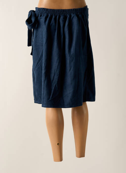 Fustă midi albastru TENDANCE UNIQUE femeie