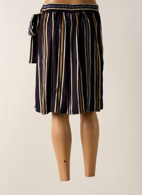 Fustă midi albastru TENDANCE UNIQUE femeie