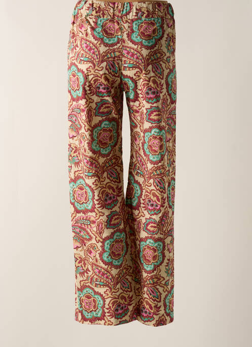 Pantalon drept bej TENDANCE UNIQUE femeie