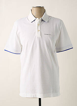 Polo alb PORSCHE X BOSS bărbat