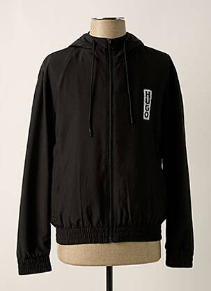 Jachetă vânt negru HUGO BOSS femeie