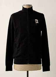 Jachete casual croială dreaptă negru KARL LAGERFELD homme