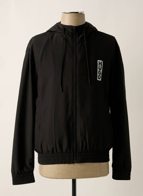 Jachetă vânt negru HUGO BOSS femeie