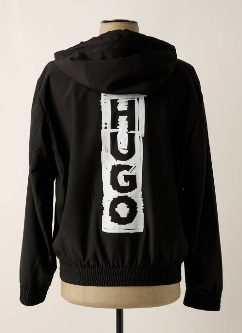 Jachetă vânt negru HUGO BOSS femeie