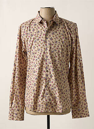 Cămașă cu mâneci lungi bej NUMEROLOGIE bărbat