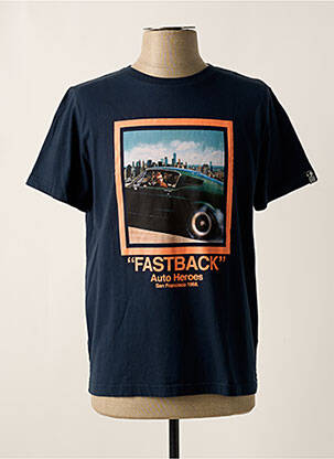 Tricou albastru HERO SEVEN bărbat