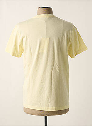 Tricou broderie mâneci scurte galben MAISON LABICHE bărbat
