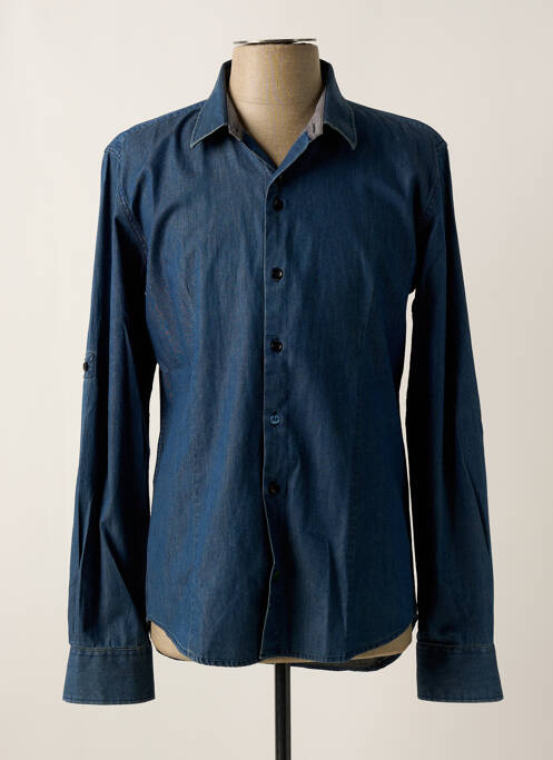 Cămașă cu mâneci lungi albastru NUMEROLOGIE bărbat