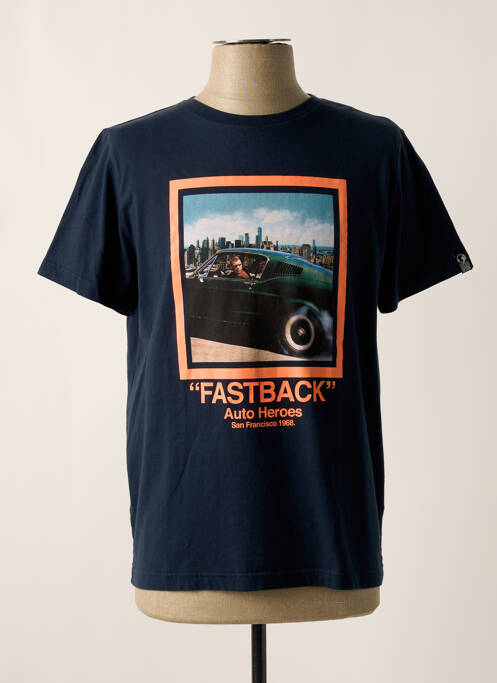 Tricou albastru HERO SEVEN bărbat