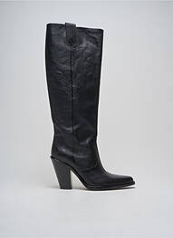 Cizme cubanez toc de 7 la 9 cm negru FREE LANCE femme