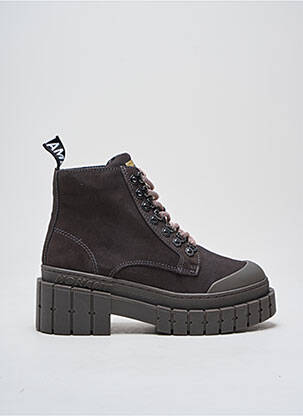 Botine/Ghete gri NO NAME femeie