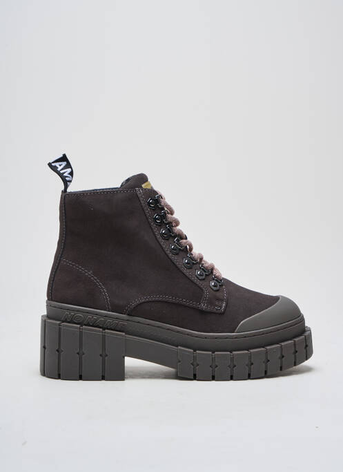 Botine/Ghete gri NO NAME femeie