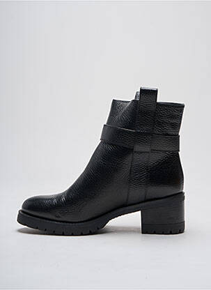 Botine/ghete umplută toc de 4 la 6 cm negru SANTONI femeie